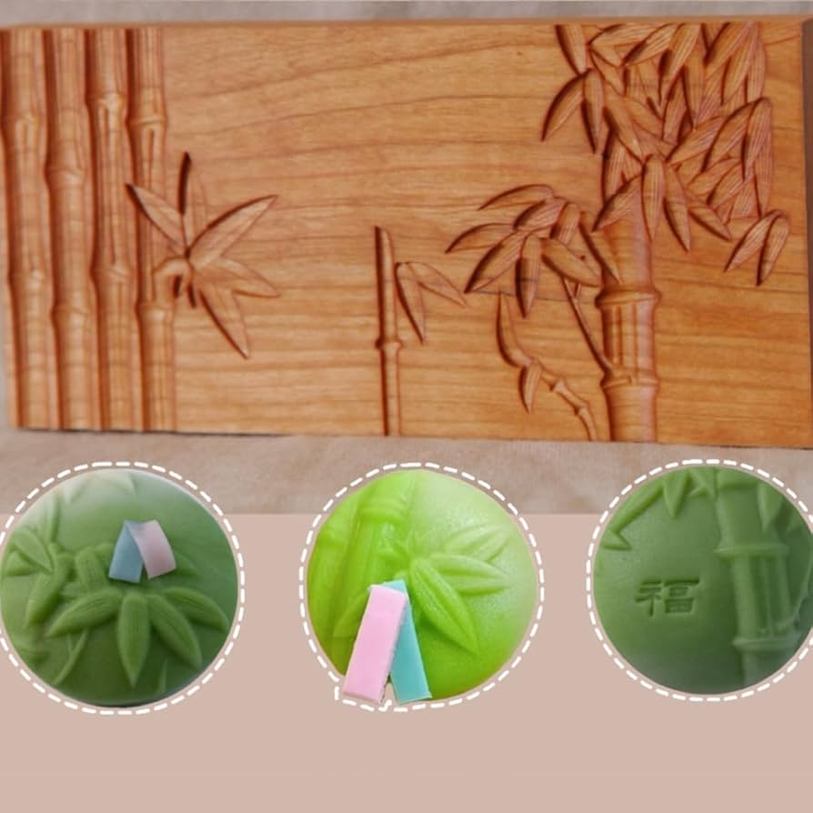 和菓子木型　落雁　松竹梅 和菓子木型 落雁 松竹梅